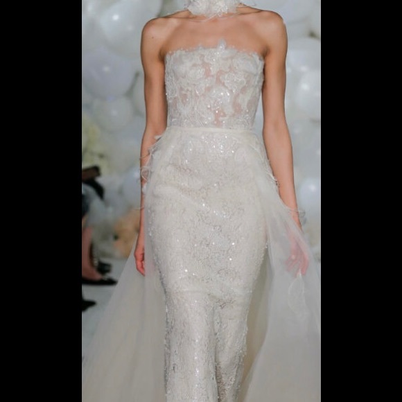 MIRA ZWILLINGER WEDDING GOWN - Picture 2 of 15